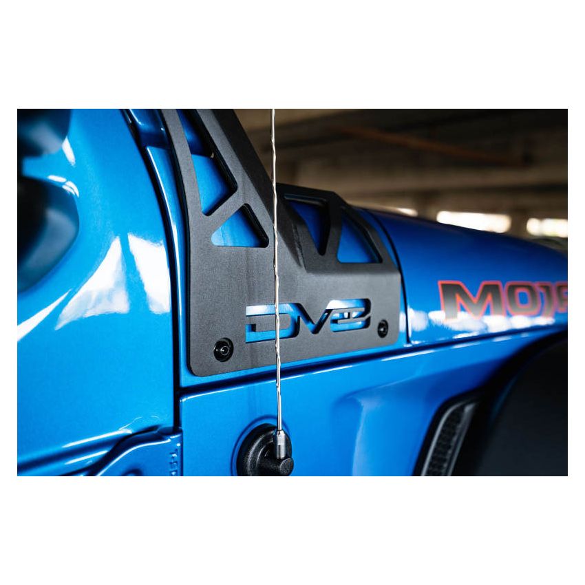 DV8 Offroad 20-22 Jeep JL 392 & JT Mojave A-Pillar Light Bar Mount