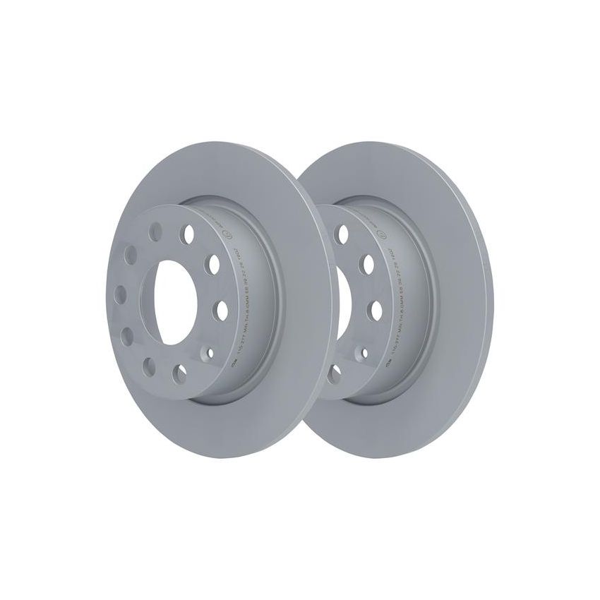 ATE 410277 ATE Original Rear Disc Brake Rotor 410277 for Audi, Volkswagen