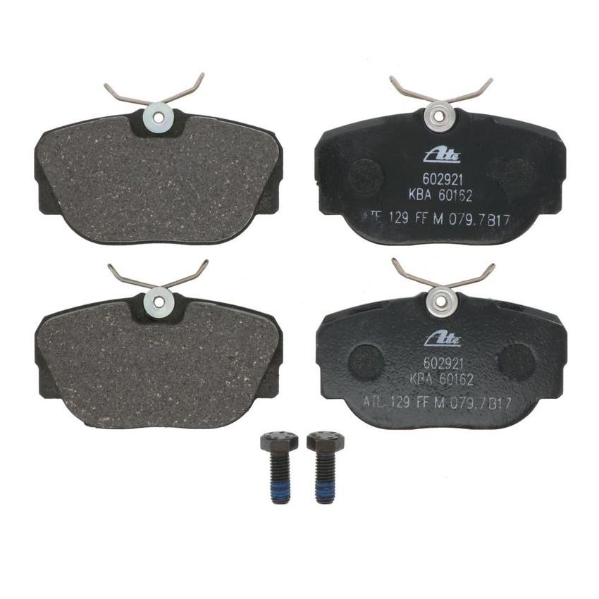 ATE 602921 ATE Original Semi-Metallic Rear Disc Brake Pad Set 602921 for BMW