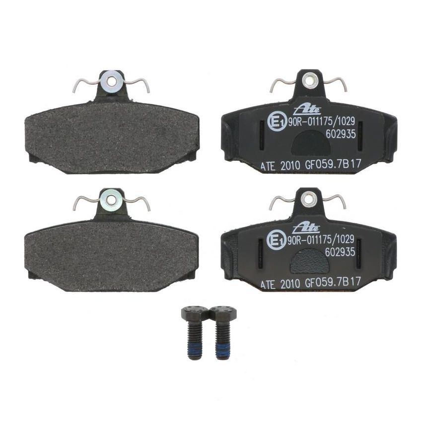 ATE 602935 ATE Original Semi-Metallic Rear Disc Brake Pad Set 602935 for Volvo