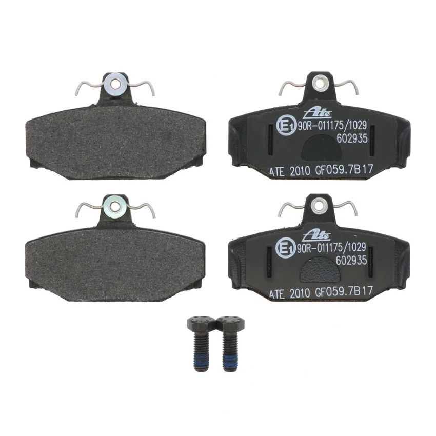ATE 602935 ATE Original Semi-Metallic Rear Disc Brake Pad Set 602935 for Volvo