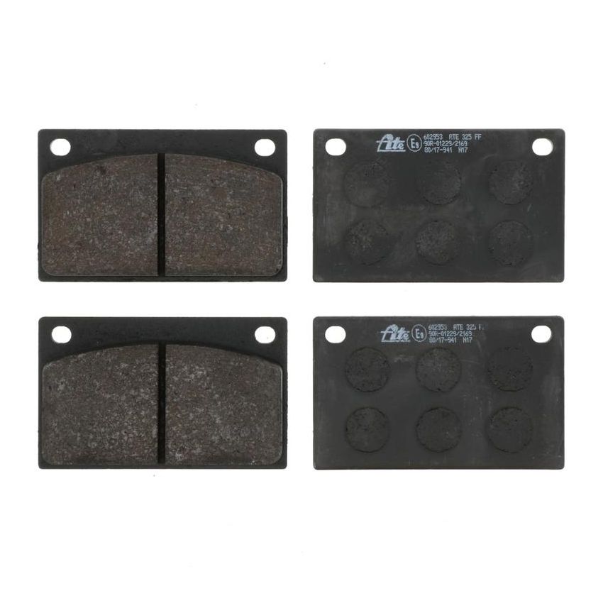 ATE 602953 ATE Original Semi-Metallic Front Disc Brake Pad Set 602953 for Volvo