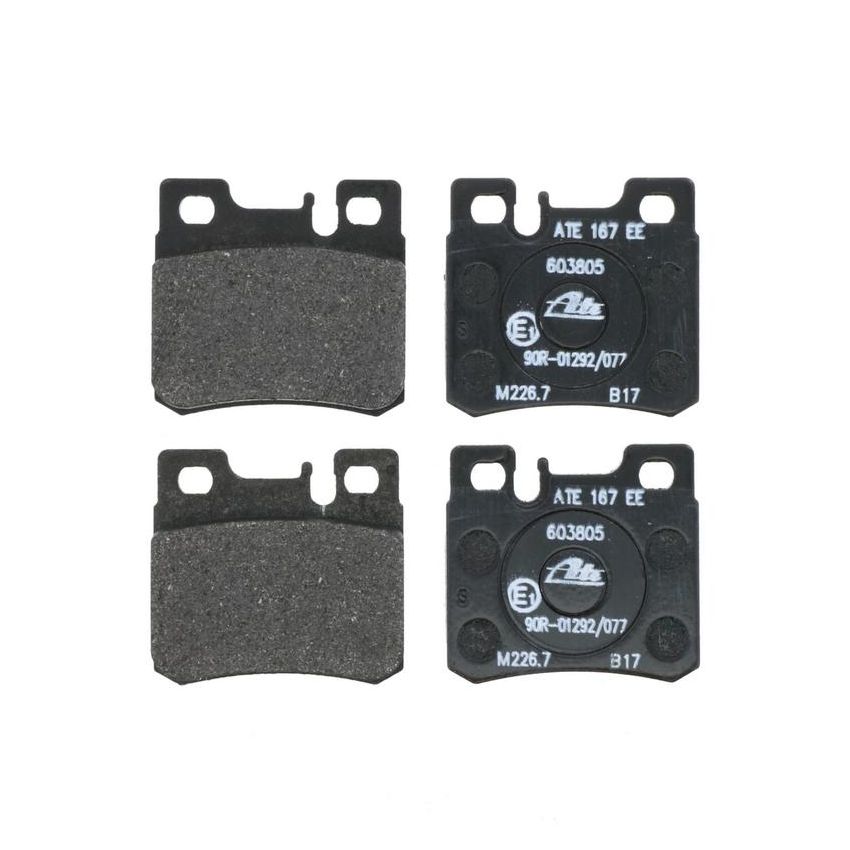ATE 603805 ATE Original Semi-Metallic Rear Disc Brake Pad Set 603805 for Mercedes-Benz