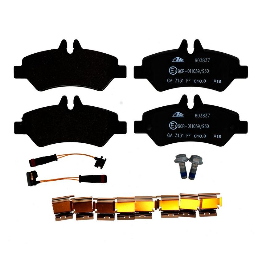 ATE 603837 ATE Semi-Metallic Rear Disc Brake Pad Set 603837 for Sprinter
