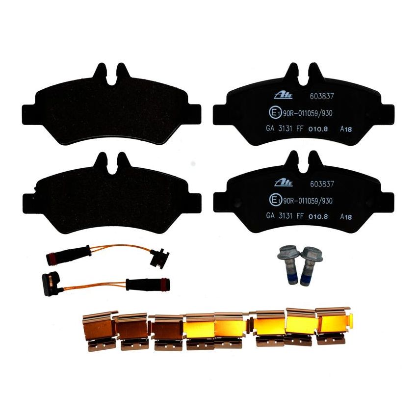 ATE 603837 ATE Semi-Metallic Rear Disc Brake Pad Set 603837 for Sprinter