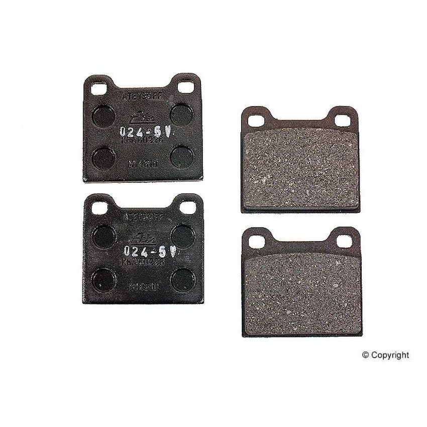 ATE 604033 ATE Original Semi-Metallic Front Disc Brake Pad Set 604033 for Porsche