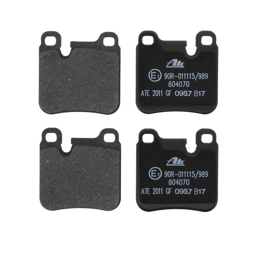 ATE 604070 ATE Original Semi-Metallic Rear Disc Brake Pad Set 604070 for Porsche