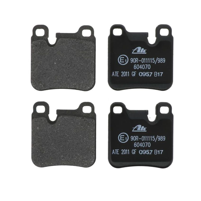 ATE 604070 ATE Original Semi-Metallic Rear Disc Brake Pad Set 604070 for Porsche
