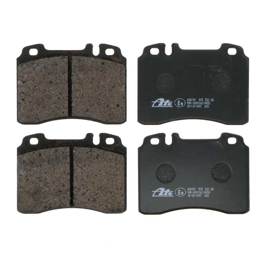 ATE 604201 ATE Original Semi-Metallic Front Disc Brake Pad Set 604201 for Mercedes-Benz