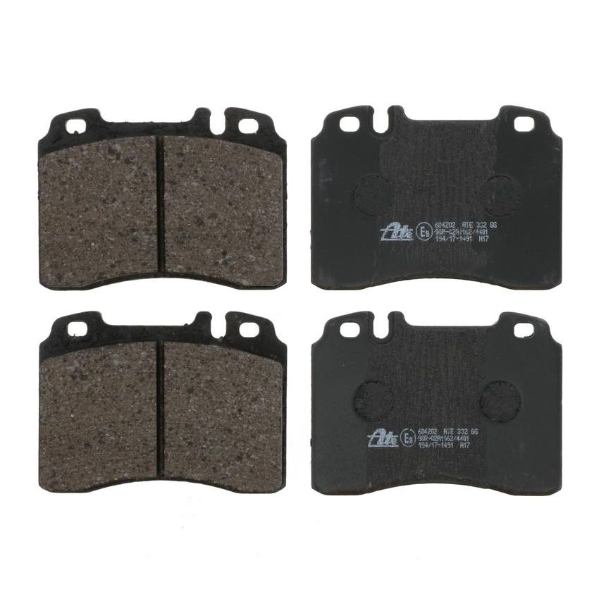 ATE 604202 ATE Original Semi-Metallic Front Disc Brake Pad Set 604202 for Mercedes-Benz