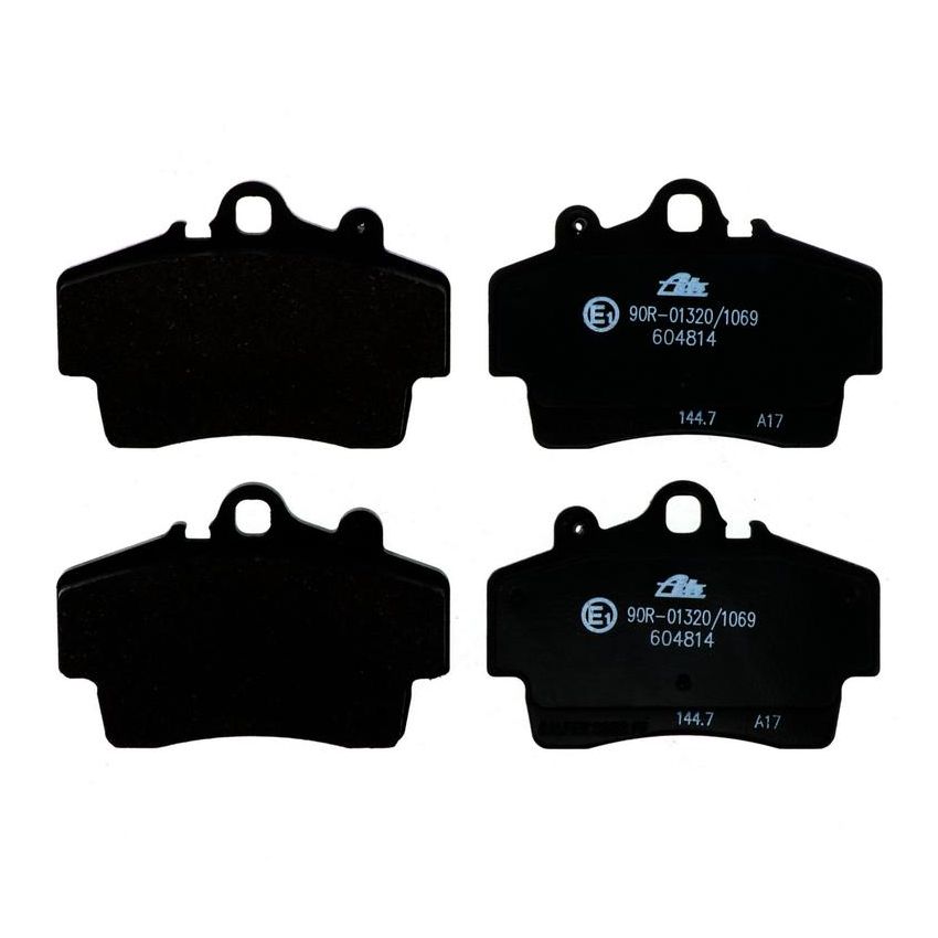 ATE 604814 ATE Original Semi-Metallic Front Disc Brake Pad Set 604814 for Porsche