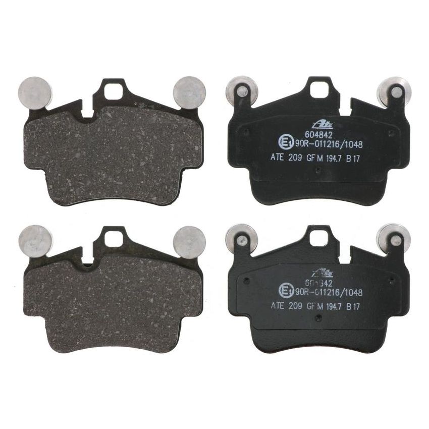 ATE 604842 ATE Original Semi-Metallic Front Disc Brake Pad Set 604842 for Porsche
