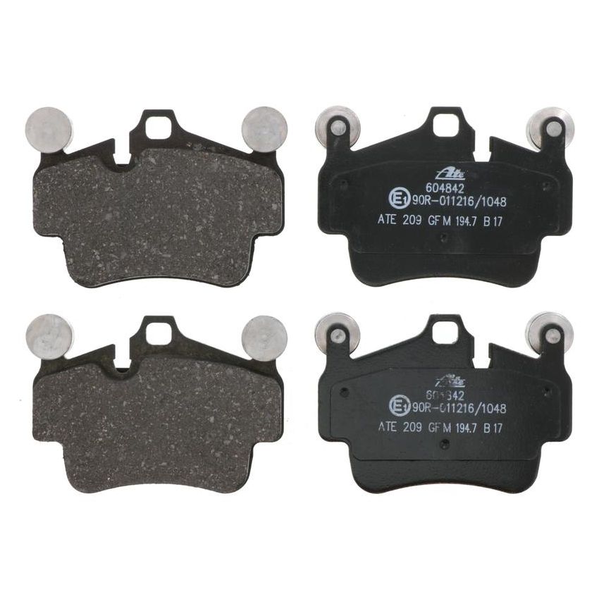 ATE 604842 ATE Original Semi-Metallic Front Disc Brake Pad Set 604842 for Porsche