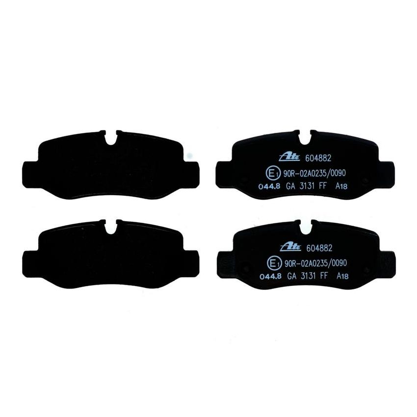 ATE 604882 ATE Original Semi-Metallic Rear Disc Brake Pad Set 604882 for Mercedes-Benz