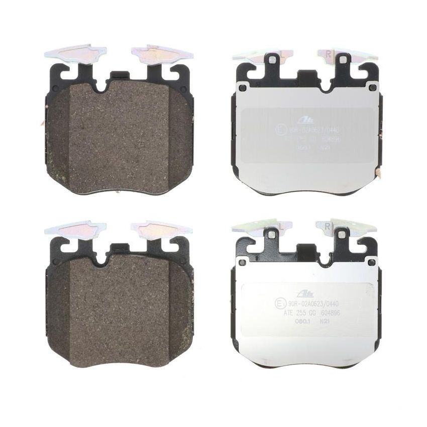 ATE 604896 ATE Original Semi-Metallic Front Disc Brake Pad Set 604896 for BMW