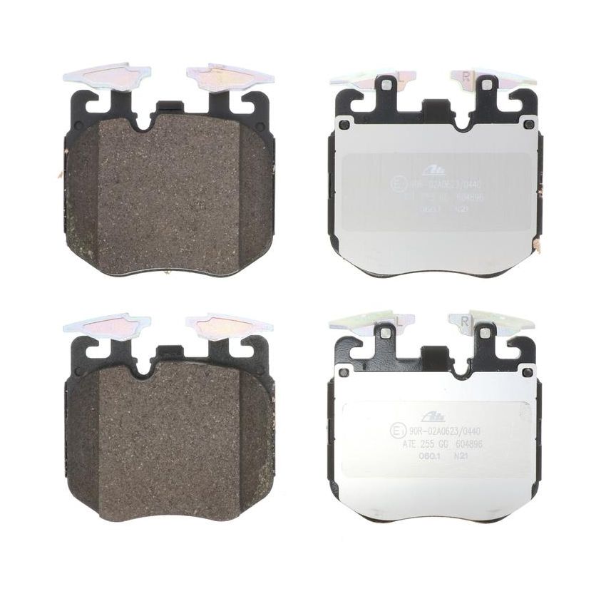 ATE 604896 ATE Original Semi-Metallic Front Disc Brake Pad Set 604896 for BMW