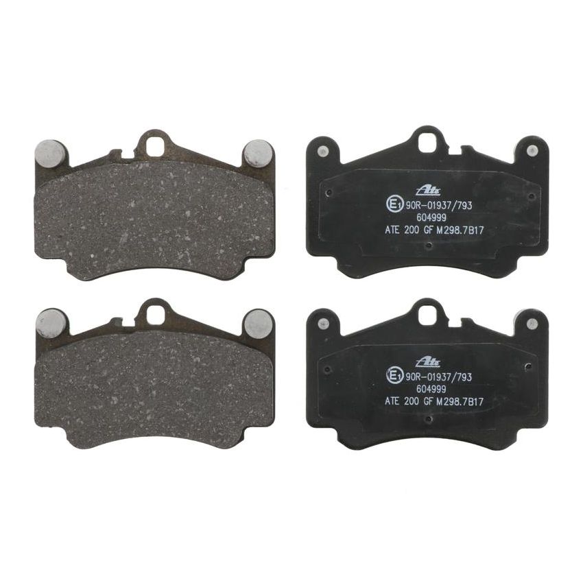 ATE 604999 ATE Original Semi-Metallic Front Disc Brake Pad Set 604999 for Porsche