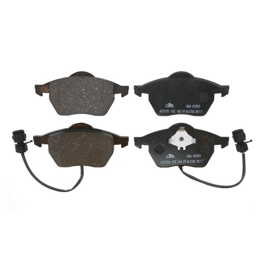 ATE 607050 ATE Original Semi-Metallic Front Disc Brake Pad Set 607050 for Audi