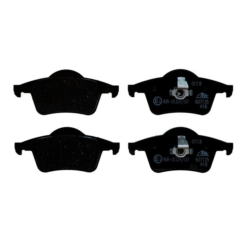 ATE 607135 ATE Original Semi-Metallic Rear Disc Brake Pad Set 607135 for Volvo