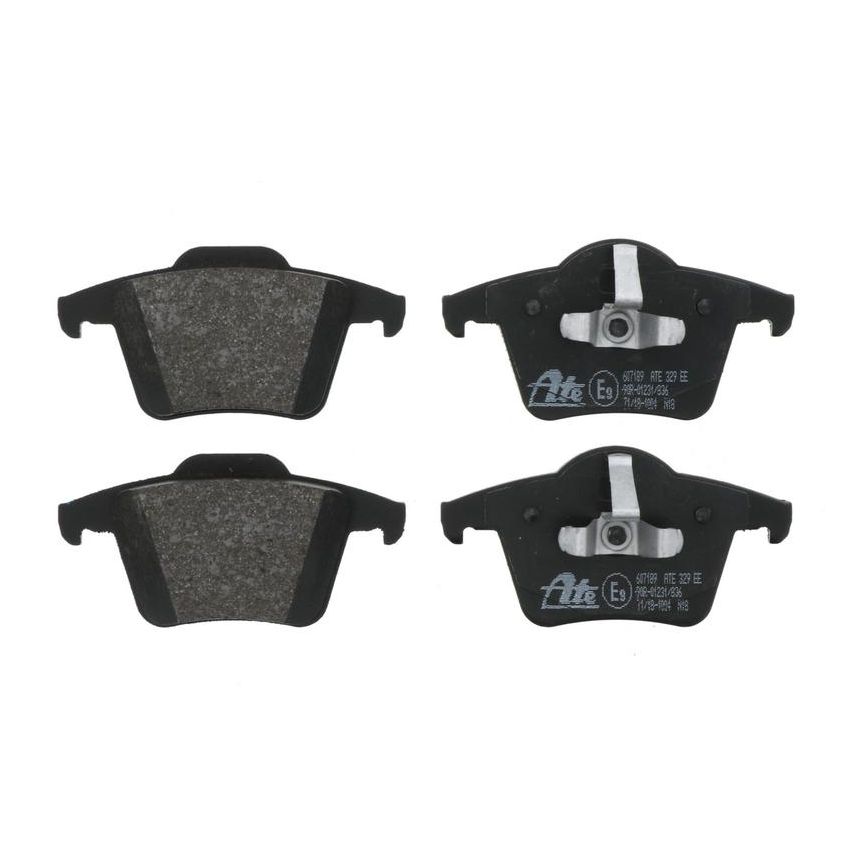 ATE 607189 ATE Original Semi-Metallic Rear Disc Brake Pad Set 607189 for Volvo