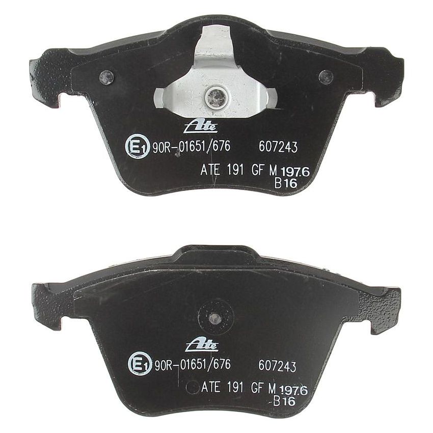 ATE 607243 ATE Original Semi-Metallic Front Disc Brake Pad Set 607243 for Volvo