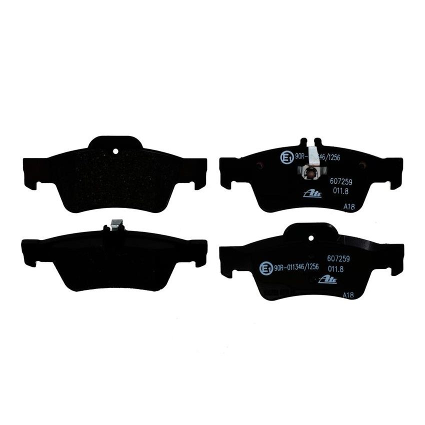 ATE 607259 ATE Original Semi-Metallic Rear Disc Brake Pad Set 607259 for Mercedes-Benz