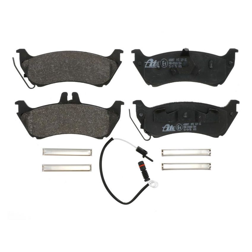 ATE 608007 ATE Original Semi-Metallic Rear Disc Brake Pad Set 608007 for Mercedes-Benz
