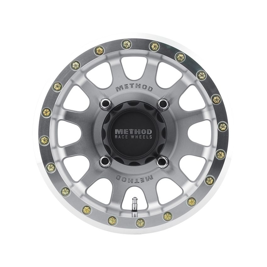 Method Wheels MR40147047352B Method MR401 UTV Beadlock 14x7 / 5+2/38mm Offset / 4x136 / 106mm CB Machined - Raw Wheel
