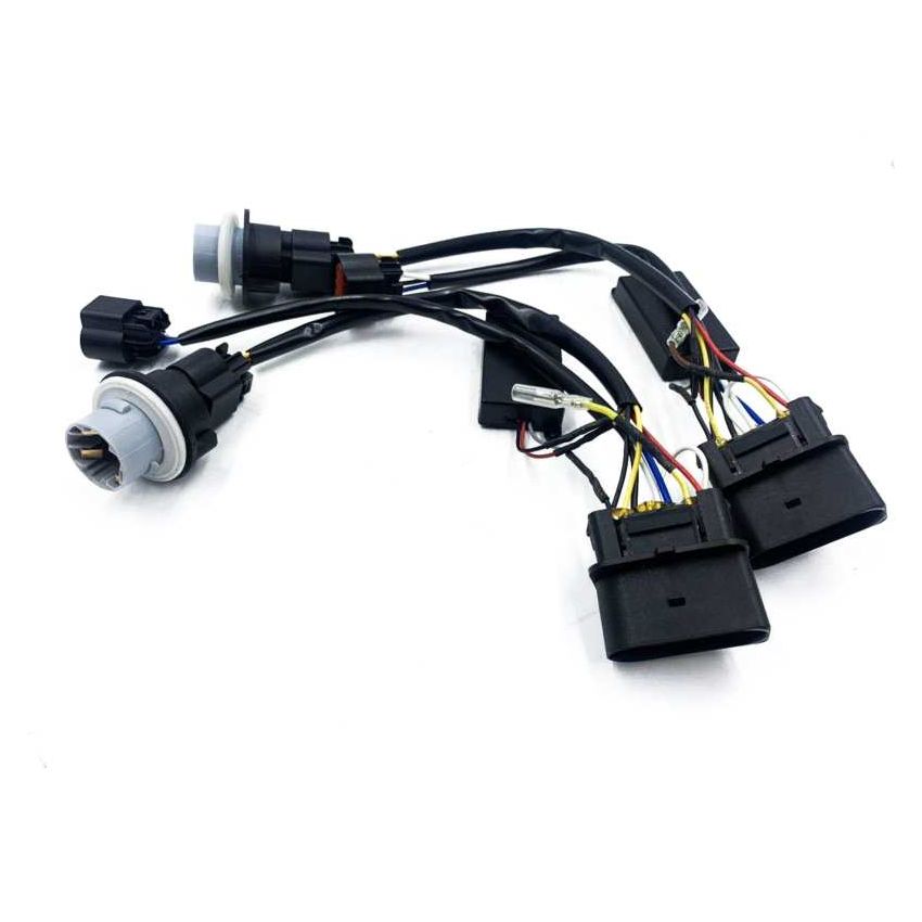 AlphaRex 13-18 Ram 1500 Wiring Adapter Stock Proj Headlight to AlphaRex Headlight Converters