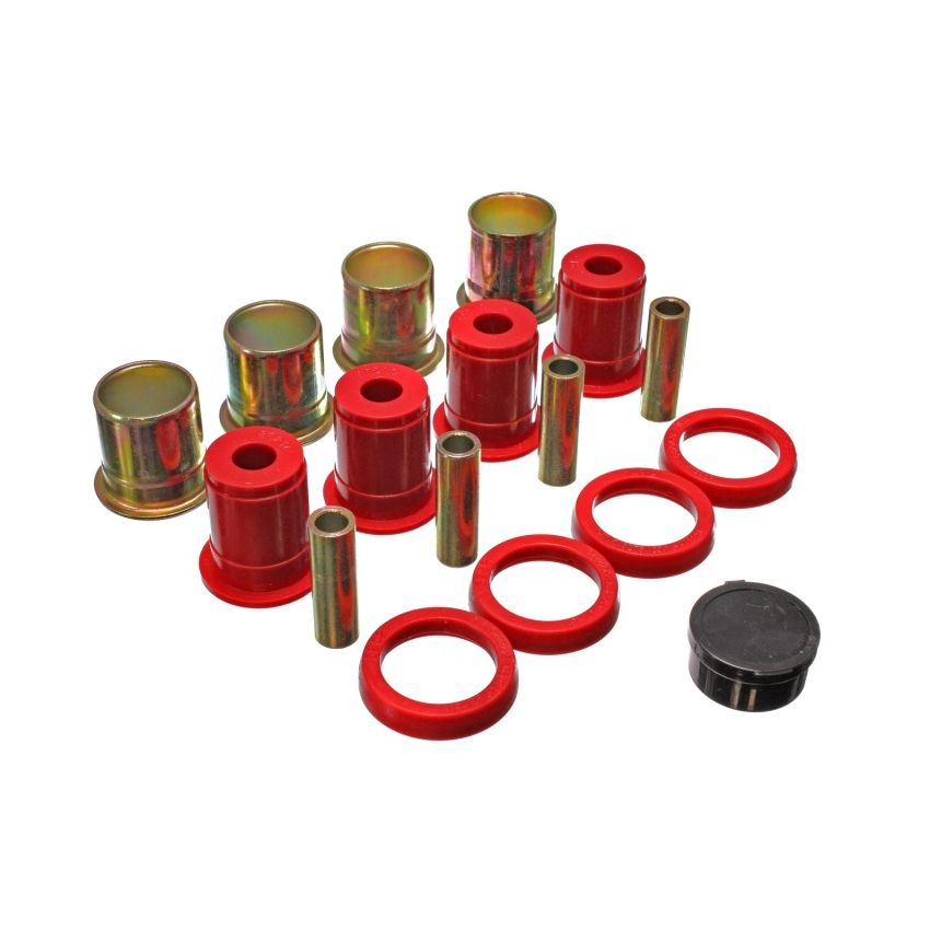 Energy Suspension Chevrolet/Pontiac Black Rear End Control Arm Bushing Set w/ Thrust Washer