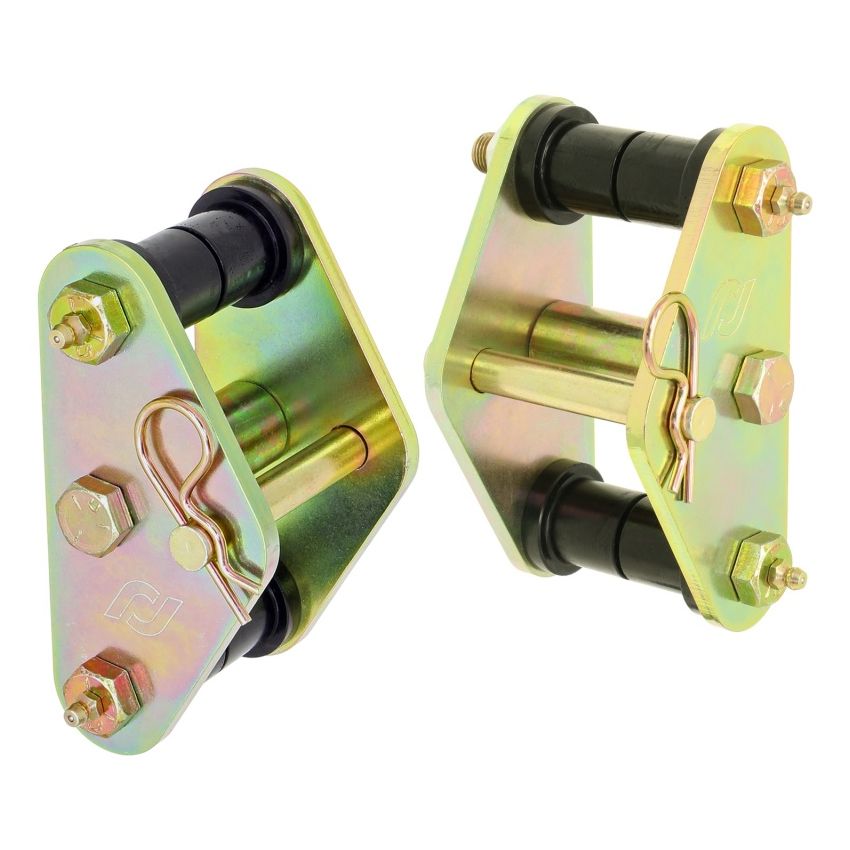 RockJock 76-86 CJ Front Tow Shackles with Hardware