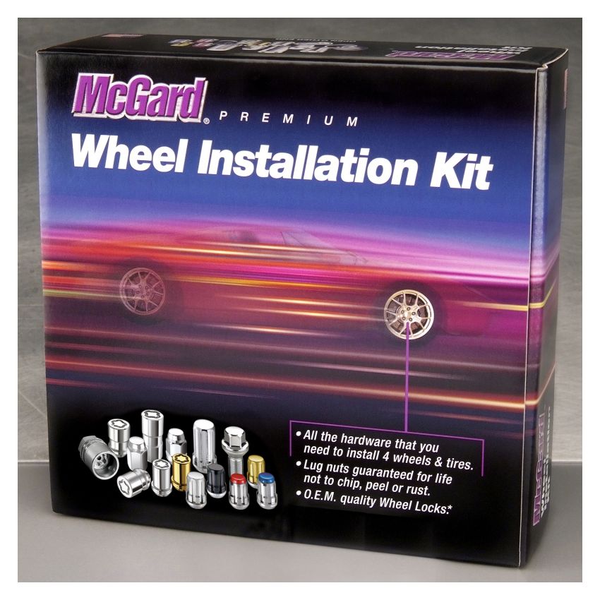 McGard SplineDrive Tuner Jeep 23pc. Kit (Cone) 1/2-20 / 13/16 Hex (18 Lug Nuts / 5 Locks) - Chrome