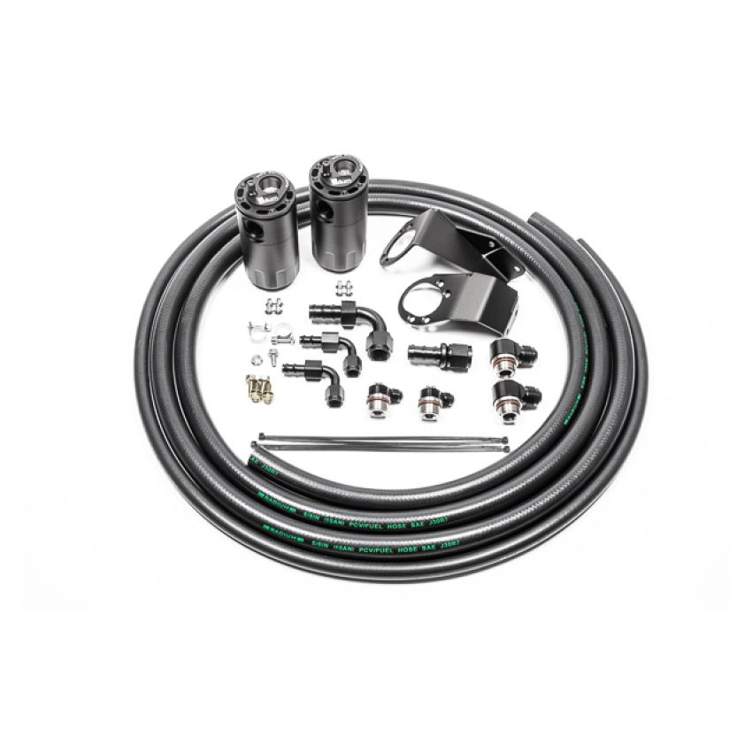 Radium Engineering 89-94 Nissan S13 Dual Catch Can Kit - Fluid Lock