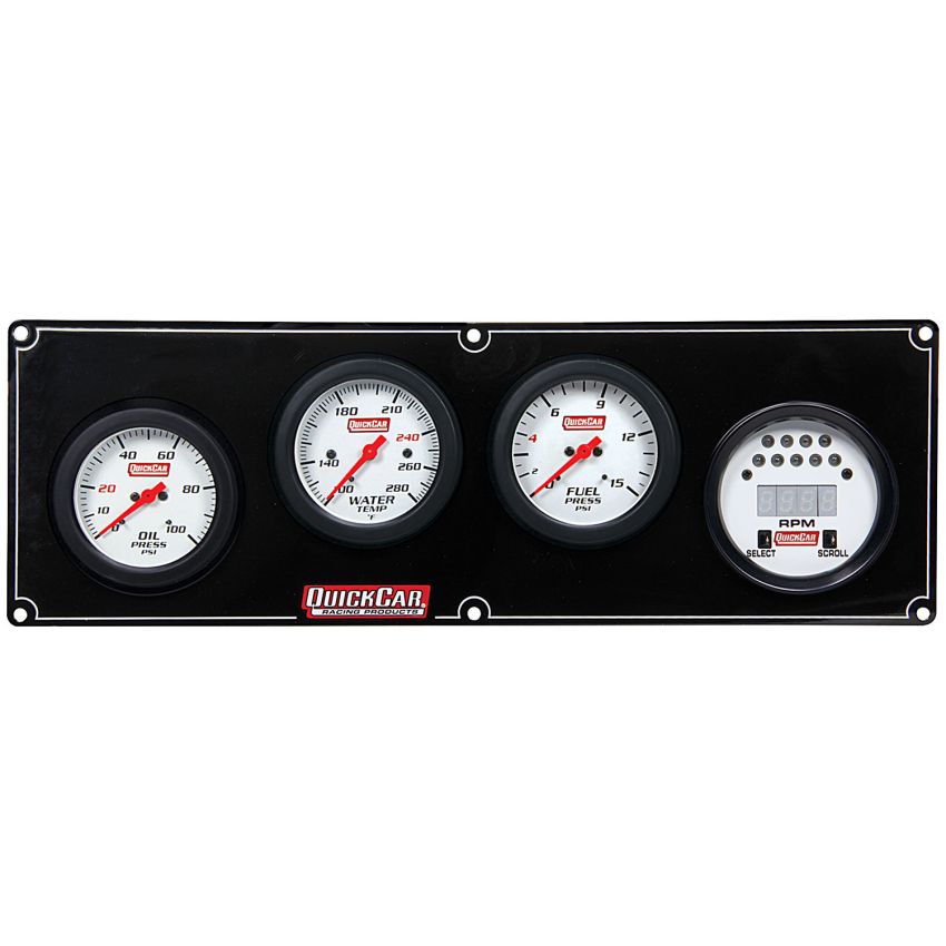 QUICKCAR RACING PRODUCTS QRP61-7042 Extreme 3-1 w/Tach OP/WT/FP