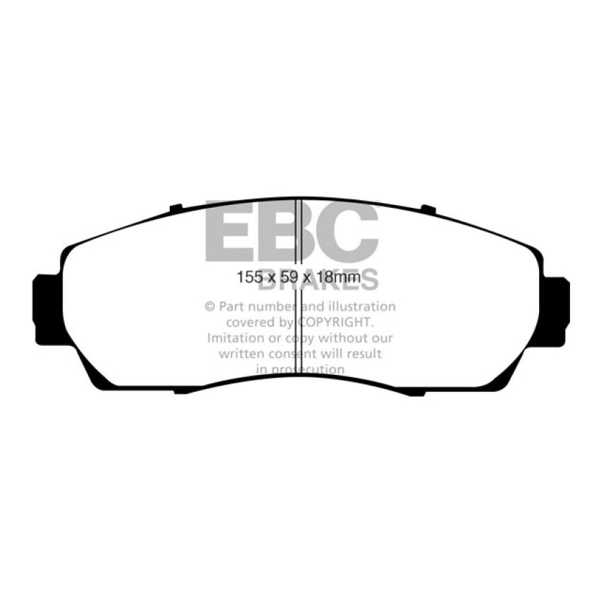 EBC UD1089 07-09 Acura RDX 2.3 Turbo Ultimax2 Front Brake Pads