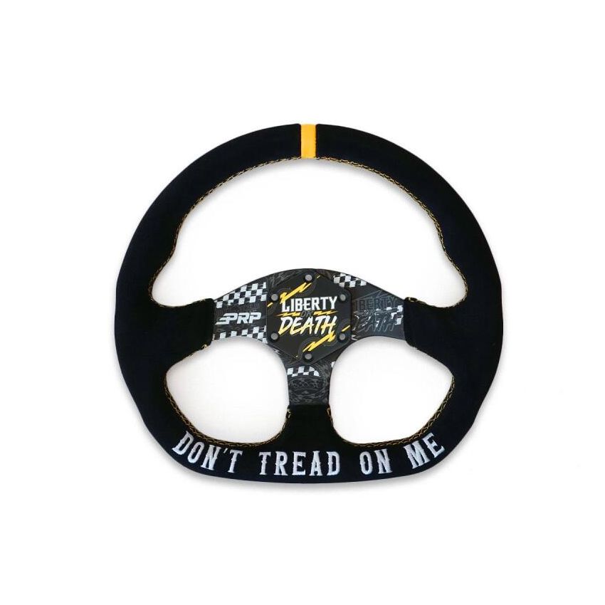 PRP Seats G100-TR3 PRP Steering Wheel Center Cap Liberty or Death