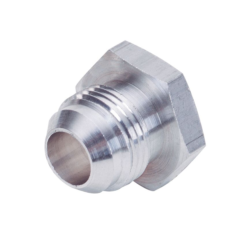 Russell Performance -6 Male AN Alum Weld Bung 9/16in -18 SAE