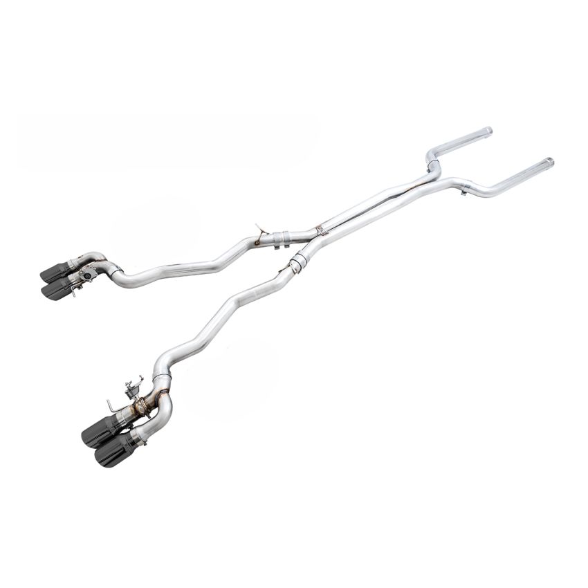 AWE Tuning 3025-43066 18-19 BMW F90 M5 SwitchPatch Cat-Back Exhaust- Black Diamond Tips