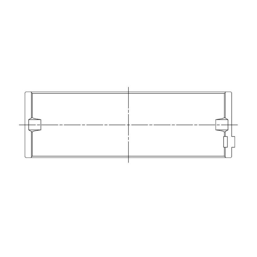 ACL 5M1573H-.025 BMW N63B44/S63B44 4.4L V8 .025mm Oversized Main Bearings