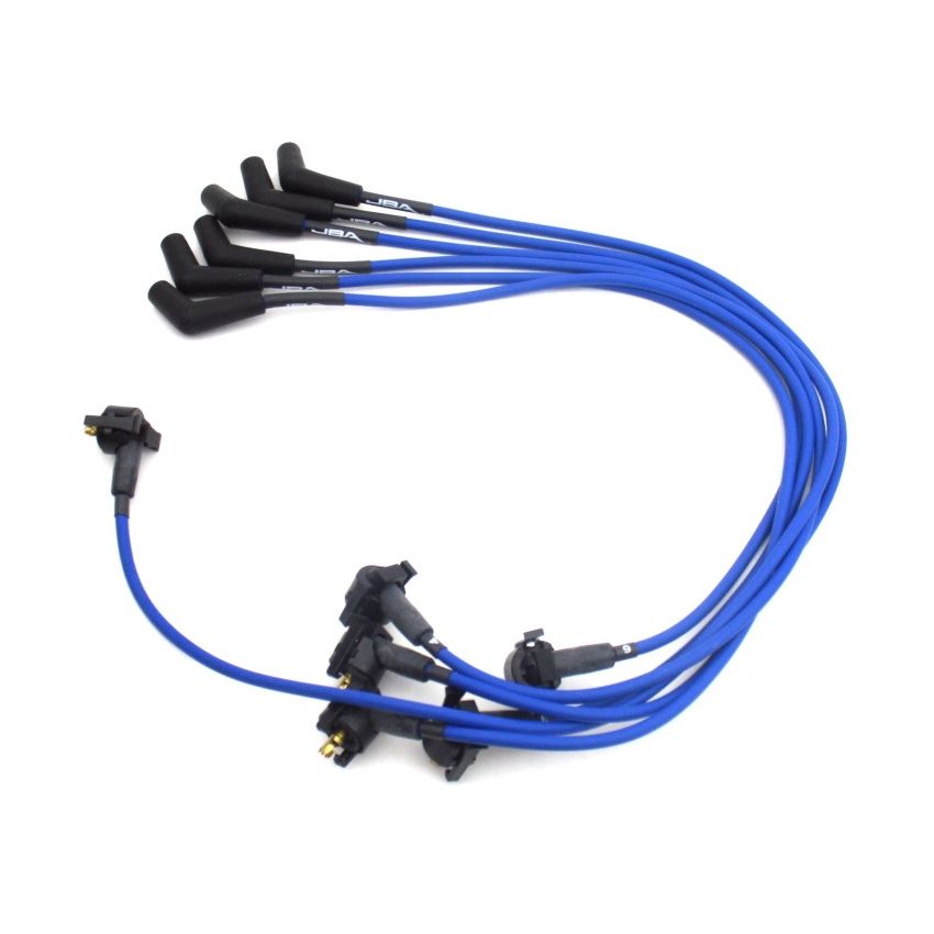 JBA 97-00 Ford 4.2L Ignition Wires - Blue