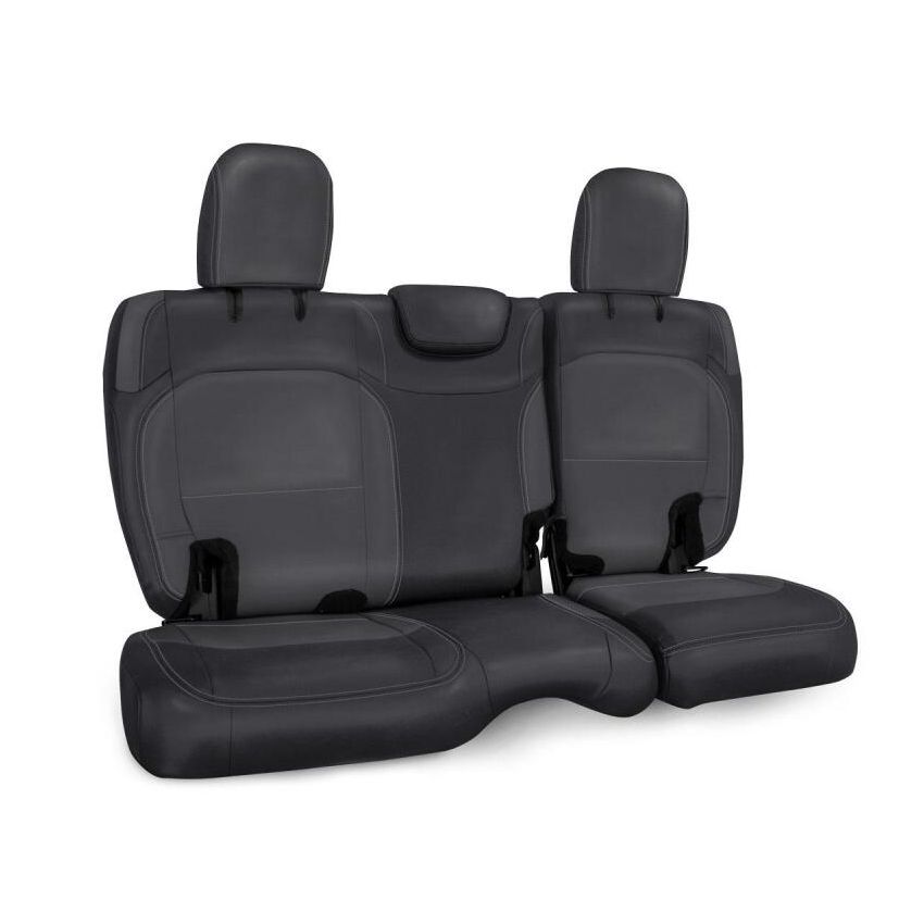 PRP 2018+ Jeep Wrangler JLU/4 door Rear Bench Cover with Cloth Interior - Black/Grey
