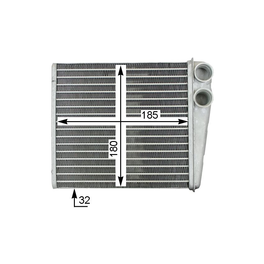 BEHR AH 208 000S HVAC Heater Core