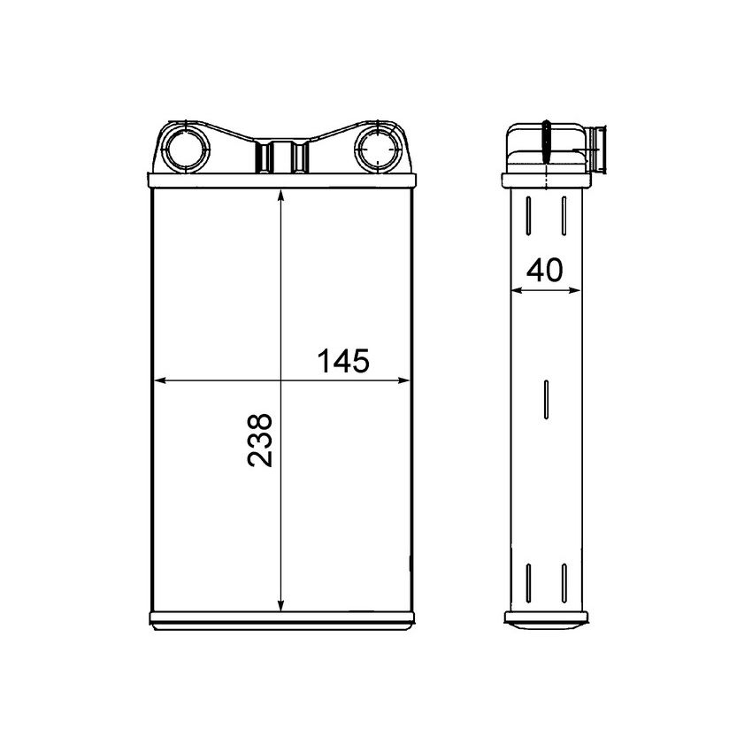 BEHR AH 7 000S HVAC Heater Core