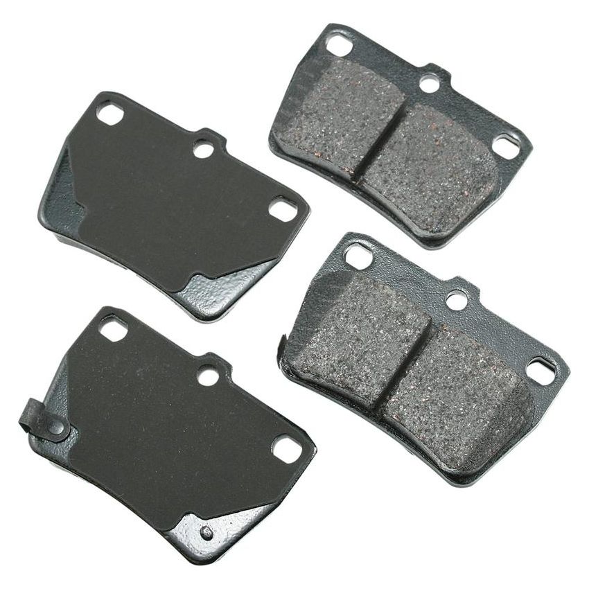 Akebono ACT1051 Akebono ProACT Ultra Premium Ceramic Disc Brake Pad Kit