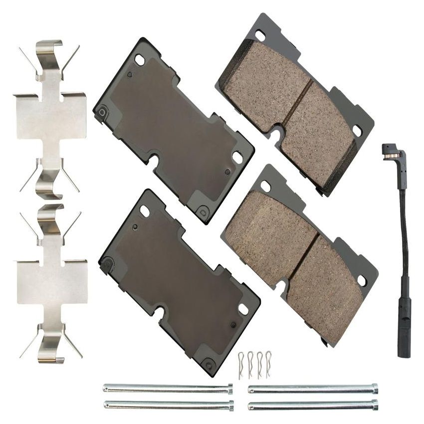 Akebono ACT2173 Akebono ProACT Ultra Premium Ceramic Disc Brake Pad Kit