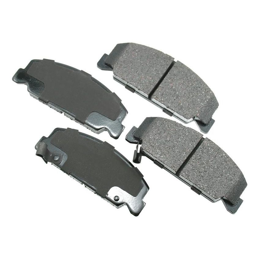 Akebono ACT273 Akebono ProACT Ultra Premium Ceramic Disc Brake Pad Kit
