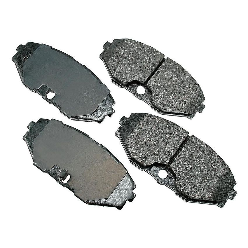 Akebono ACT587 Akebono ProACT Ultra Premium Ceramic Disc Brake Pad Kit