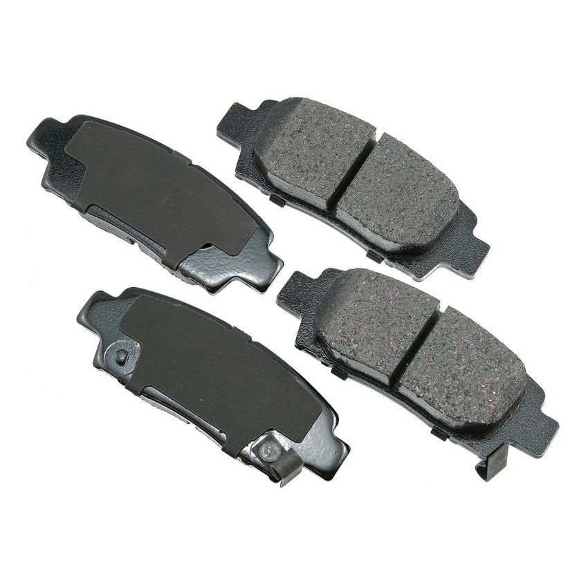 Akebono ACT672 Akebono ProACT Ultra Premium Ceramic Disc Brake Pad Kit