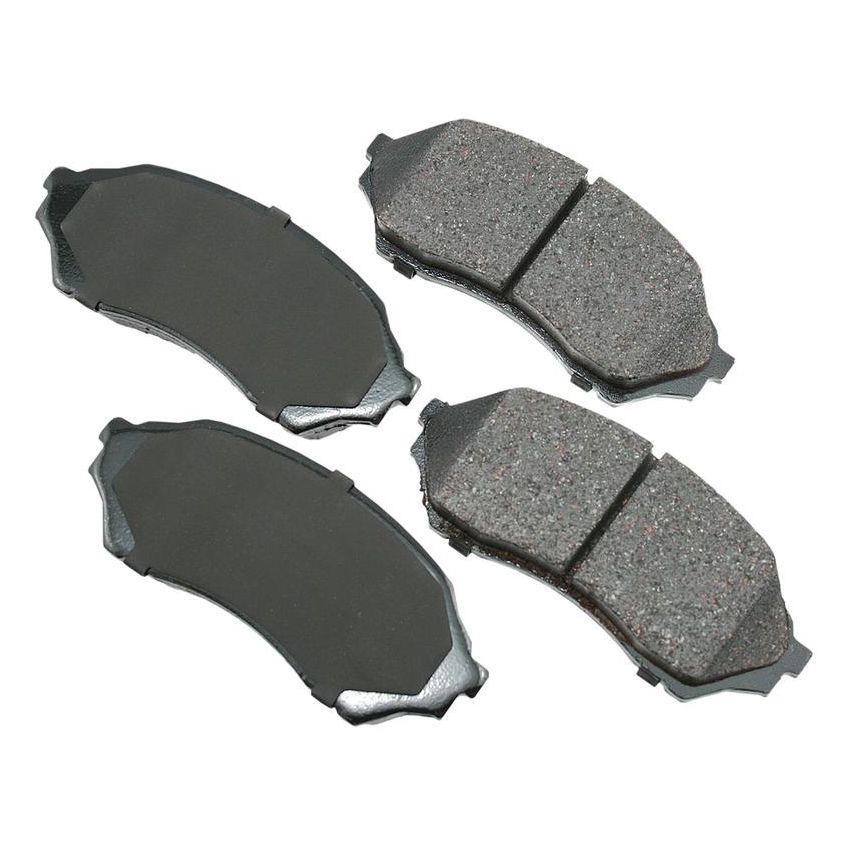 Akebono ACT798 Akebono ProACT Ultra Premium Ceramic Disc Brake Pad Kit