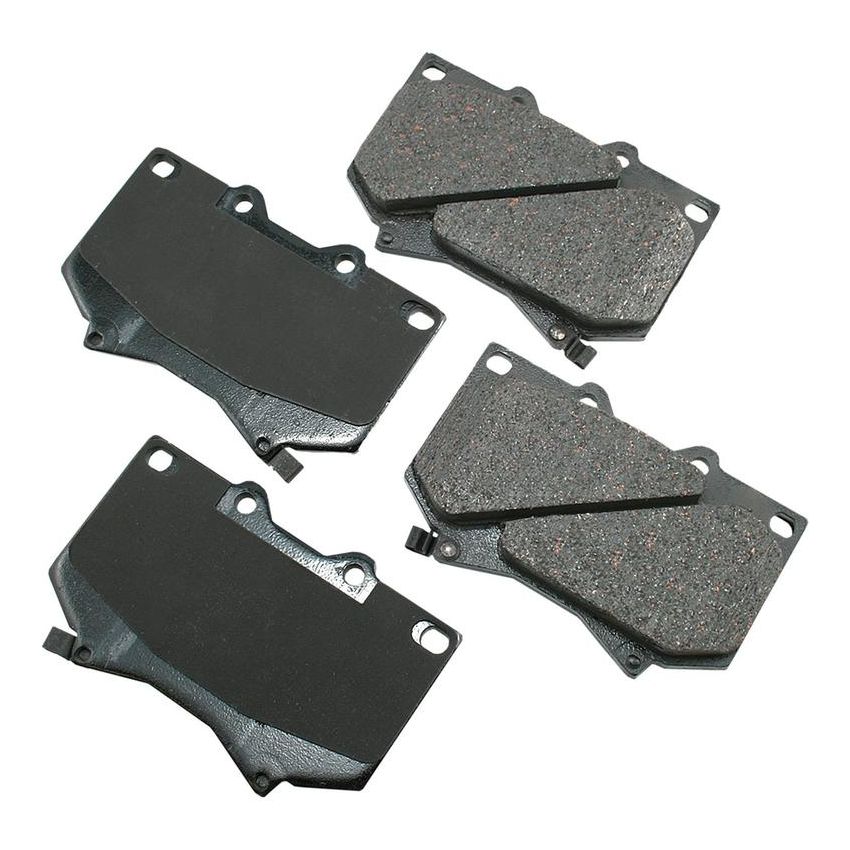 Akebono ACT812 Akebono ProACT Ultra Premium Ceramic Disc Brake Pad Kit